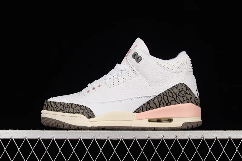 All categories Air Jordan Jordan series basketball shoes Air Jordan 3 Air Jordan 3 "Atmosphere" AJ3 Joe 3 white powder CK9246-102
